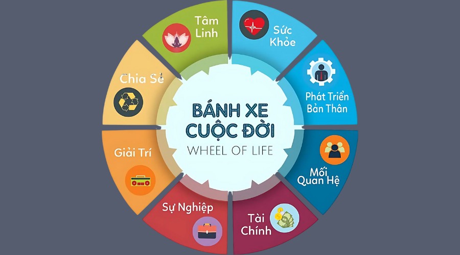 Lập mục tiêu SMART theo bánh xe cuộc đời hiệu quả
