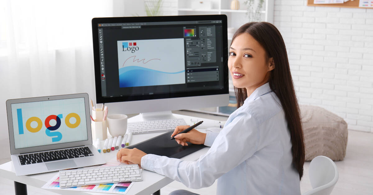 Graphic designers are visually creative