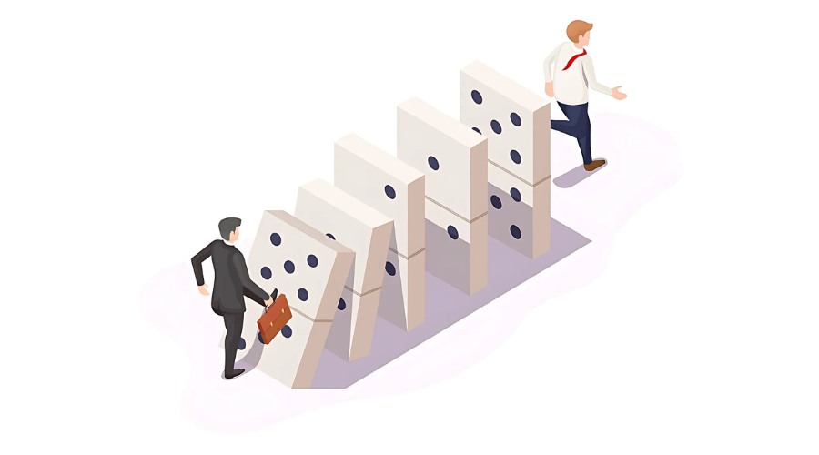 Tìm hiểu cơ bản về hiệu ứng domino