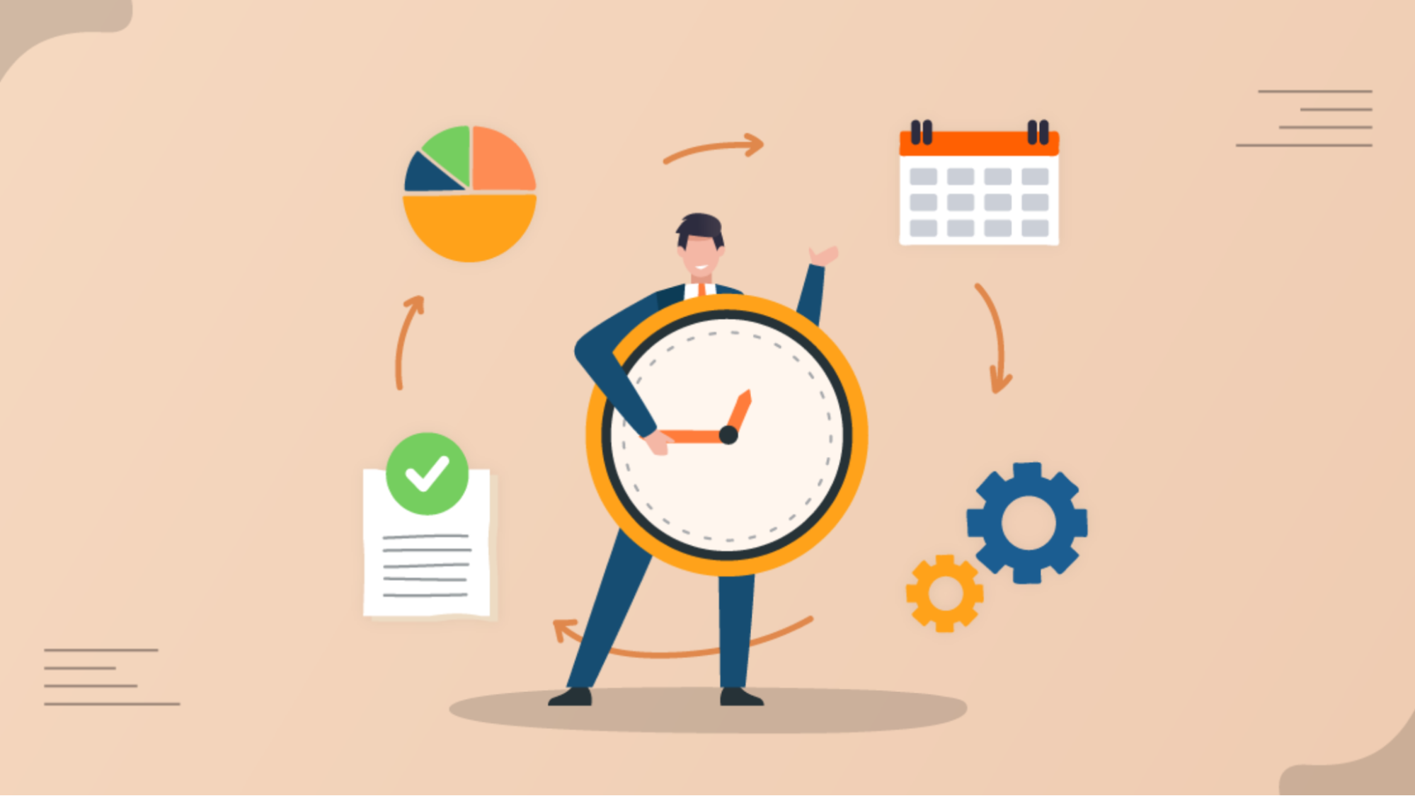 Most trusted people have good time management