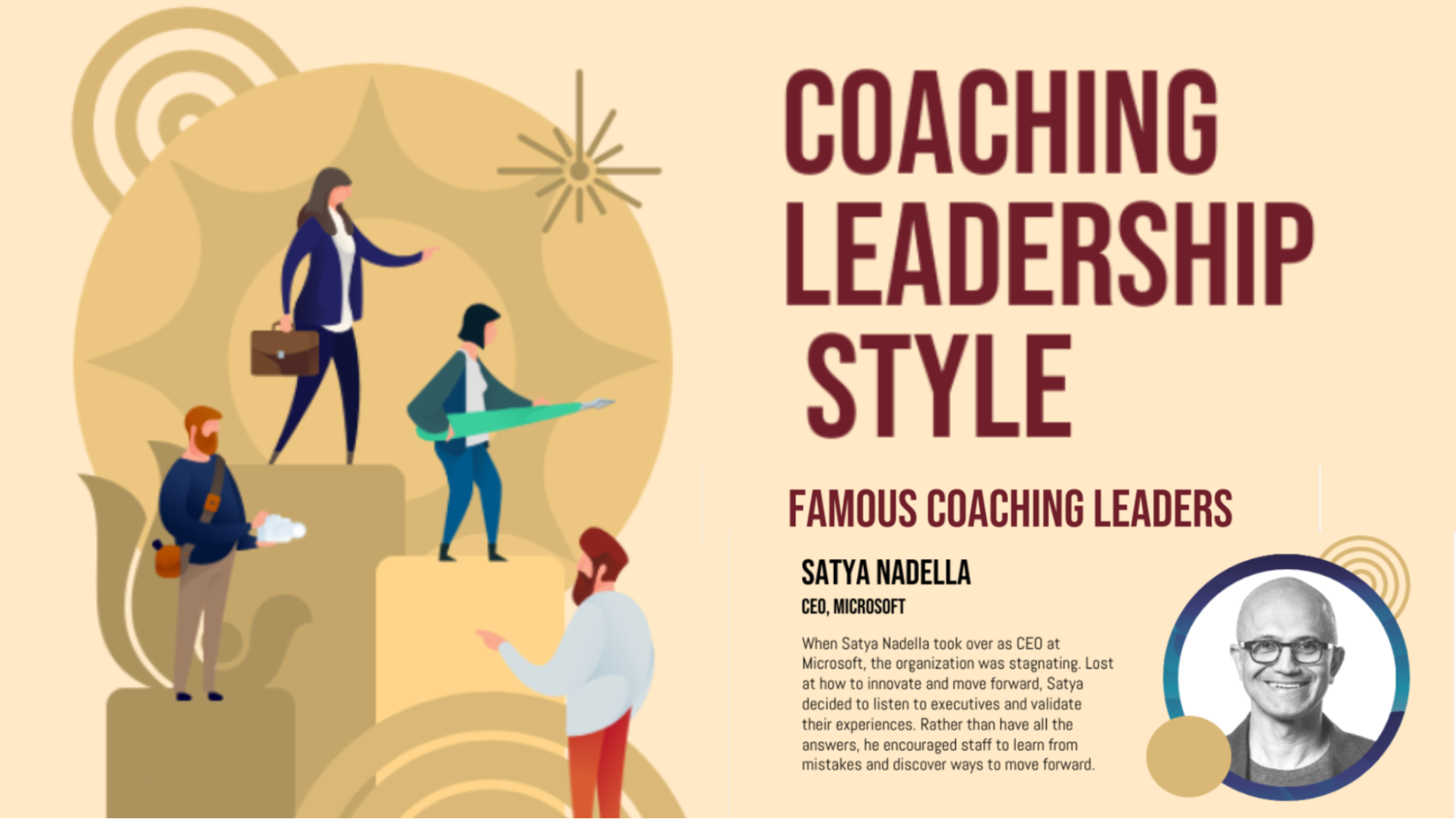 Satya Nadella - An epitome of coaching leadership