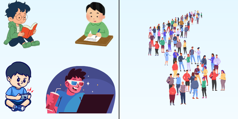 Introverts also recharge energy by spending time along